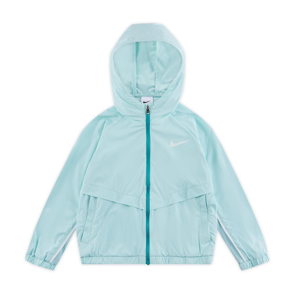 Nike Jacket Fashion Sports Casual Comfortable Hooded Kids Jackets Ice-Blue II3038-474
