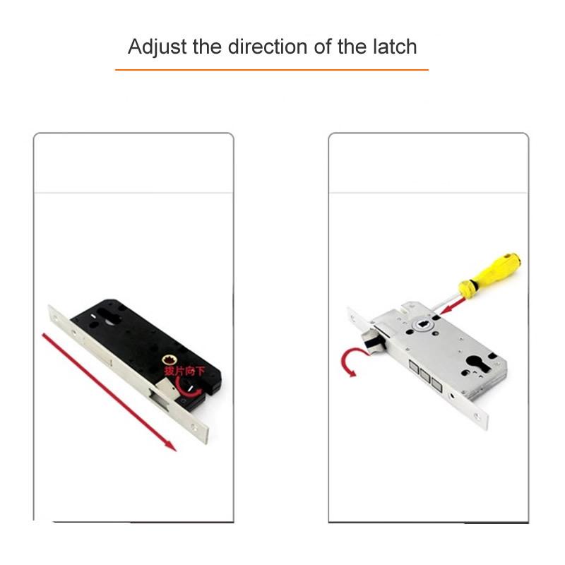 8540 lock body, indoor wooden door lock accessories 8545 bearing 8550 mute 8560 lock body for 32mm cylinder