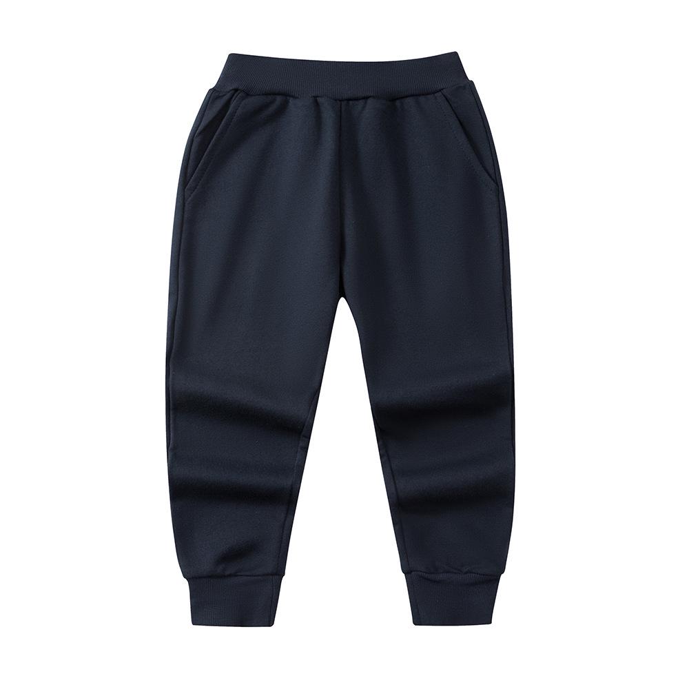 Trendy Boys & Girls Plus Velvet Sports Pants - Spring/Autumn/Winter Casual Baby Long Pants