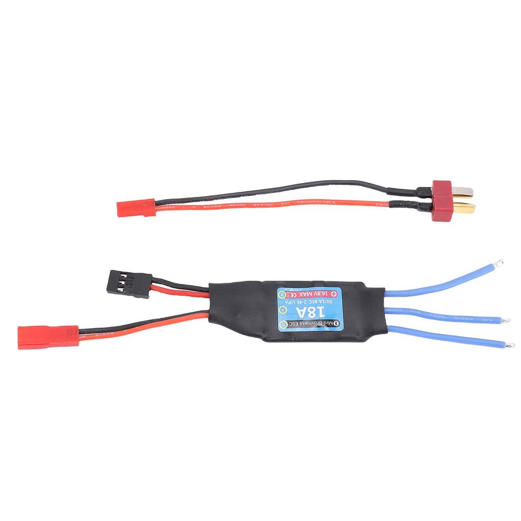 18A Brushless ESC Electronic Speed Controller Jst Power Supply Female Connector with Jst Male
