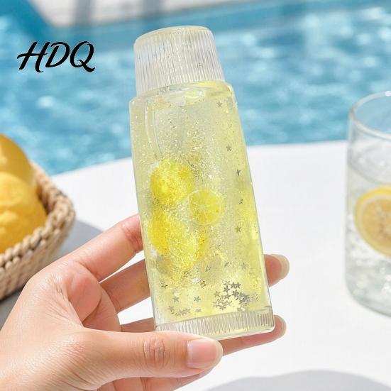 Relaxation Squeeze Toy Clear Glitter Toothpaste Tube Toy Stress Relief Fruit Hand