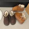 Niche Casual Warm Non-slip Snow Boots Women's Outer Wear Season Fashionable Velvet Thick-soled Short Boots