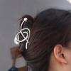 Zinc Zinc Zinc Alloy Music Note Hair Claw Vintage Treble Clef Hair Clip Exquisite   Hair Accessories