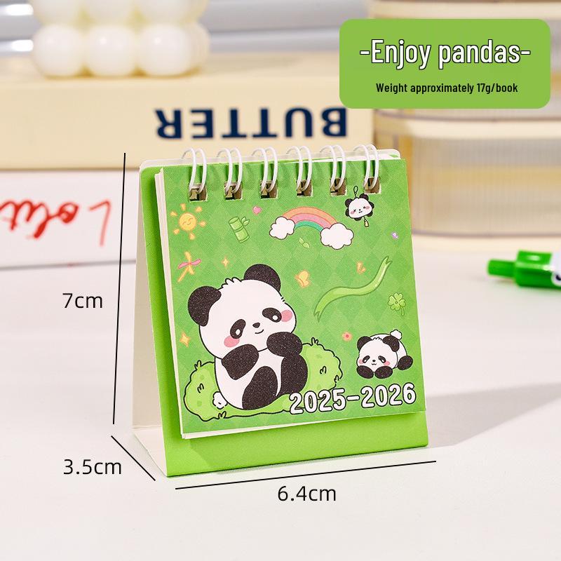 2026 Capybara Desk Calendar: Creative Cartoon Ornament & Student Memo Mini Gift