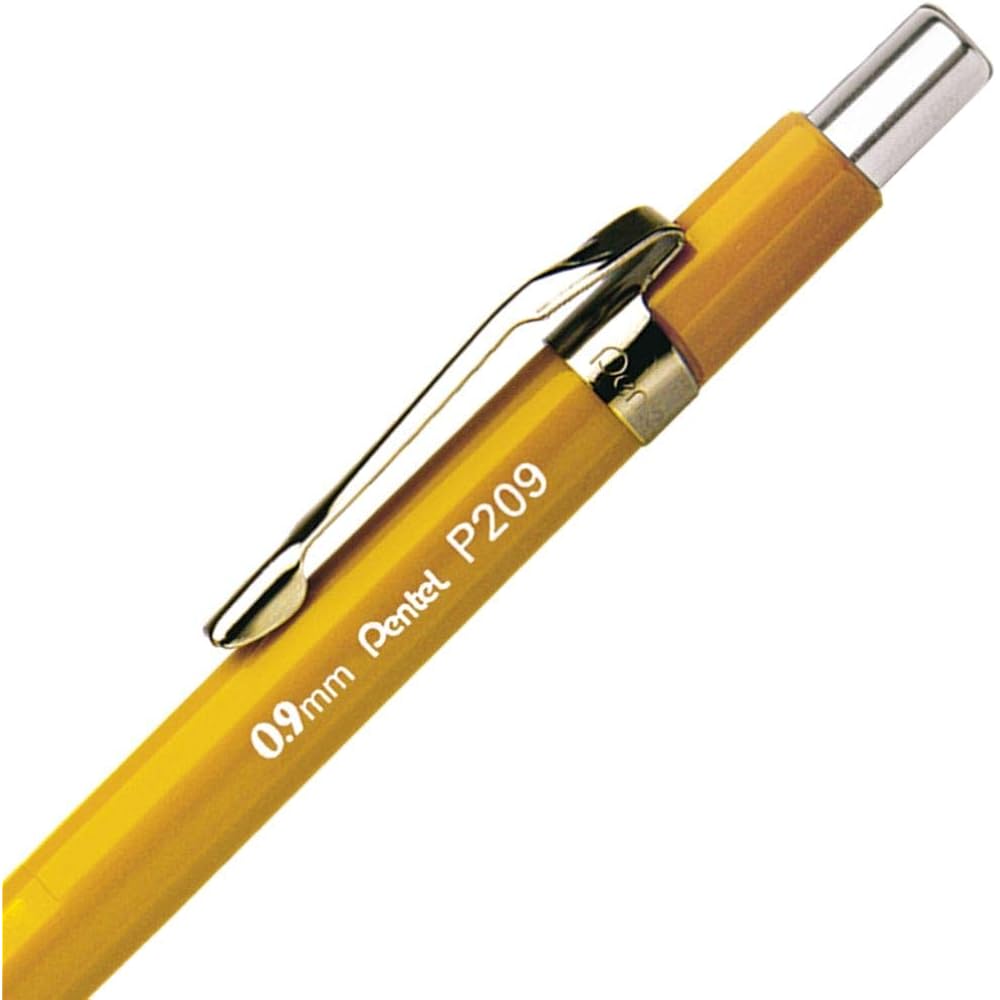 Kitera P209 Sharp Overseas Yellow Pentel P209-GKS