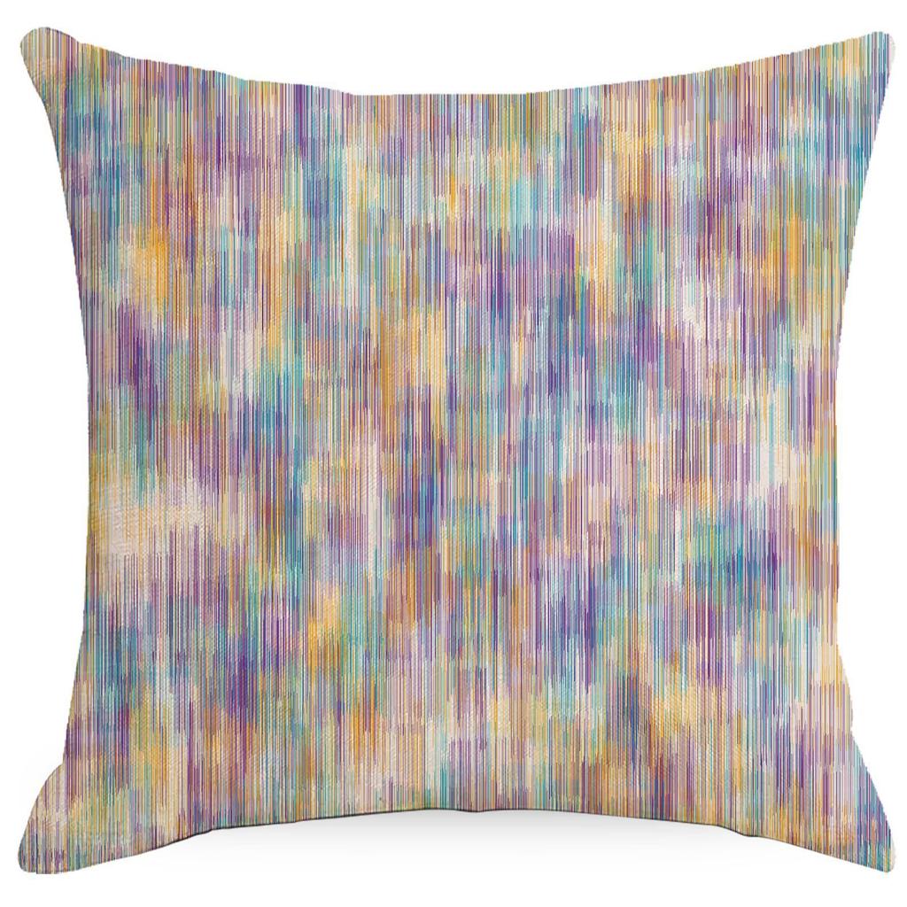 Kissenbezug mit geometrischem Blumen- und Pflanzenmuster im chinesischen Stil, Wohnzimmer, Sofa, Kissenbezug im neuen chinesischen Stil