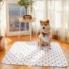 Tapis d'apprentissage pour chien et chat lavables, absorption rapide, étanche, pour l'intérieur, l'entraînement à la propreté, les voyages à domicile