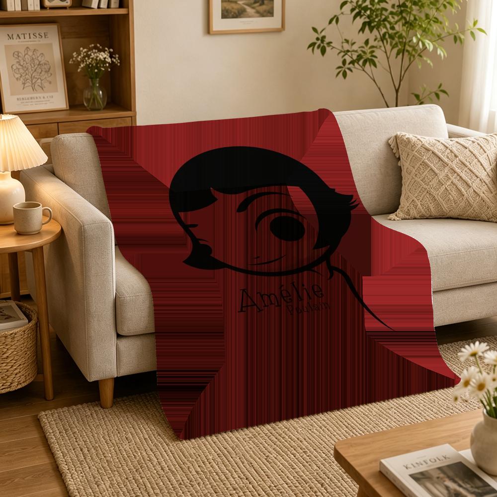 Movie A-Amelie Throw Blankets Soft Warm Flannel Blanket Bedding For Bed Living Room Home Sofa