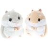 Cute Hamster Pendant Plush Clasp Key Key Chain Ring Keyring Handbag Car Decor