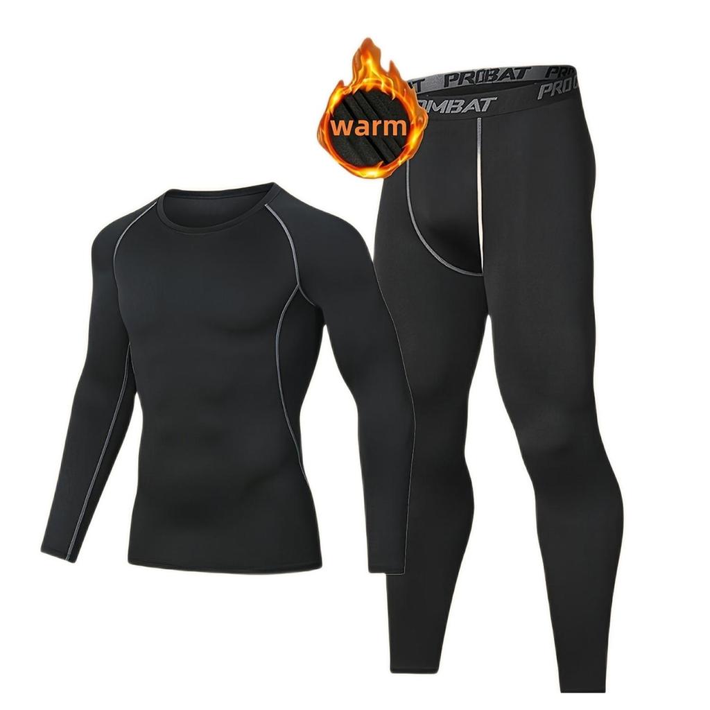 Thermal Underwear for Men Long Johns with Fleece Lined Base Layer Men Cold Weather Top Bottom