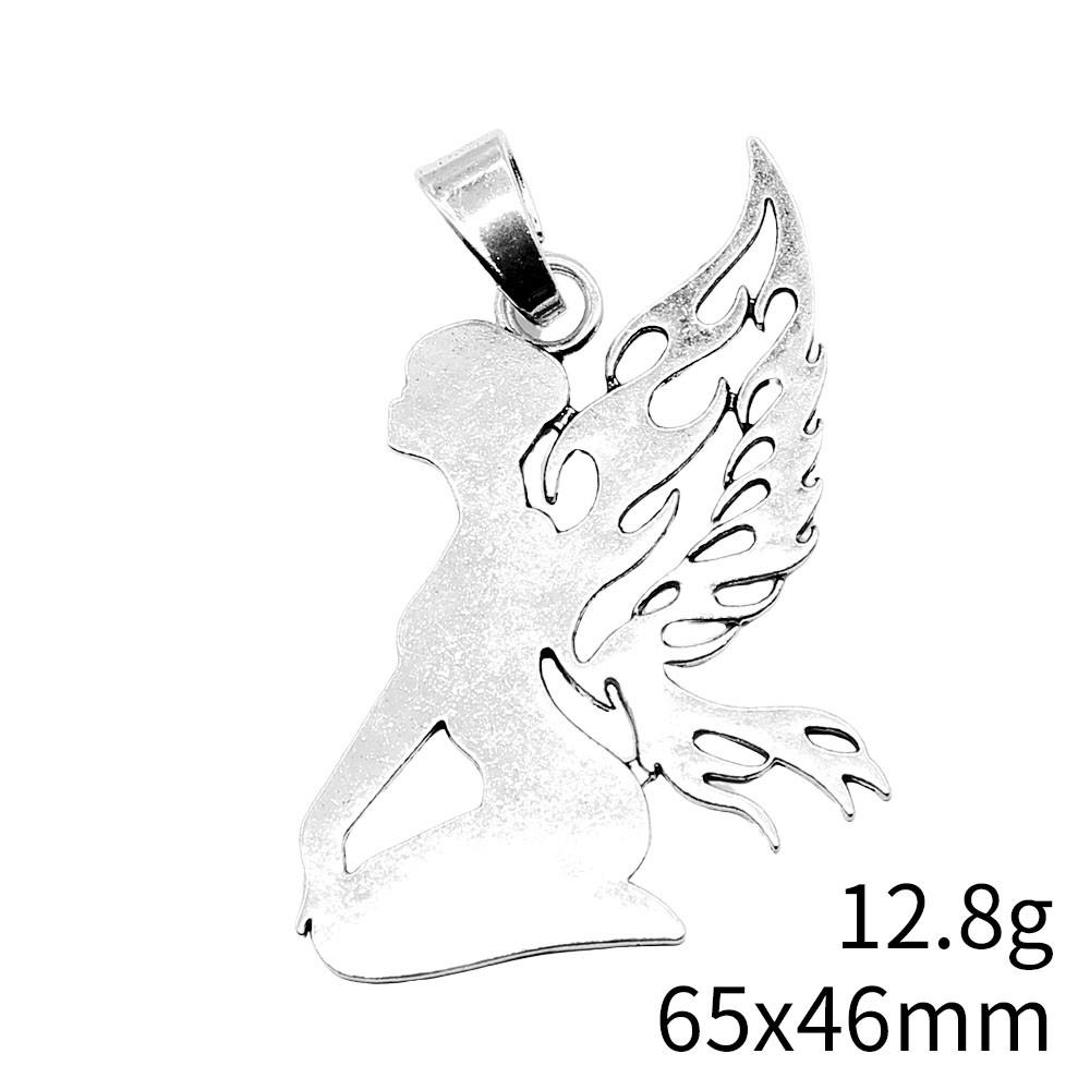 Wedding Anniversary Big Charms Big Angel Charms Pendant Clearance Sale Items Man Pendant