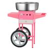 Commercial Cotton Candy Machine with Cart Sugar Floss Maker 1000W Party