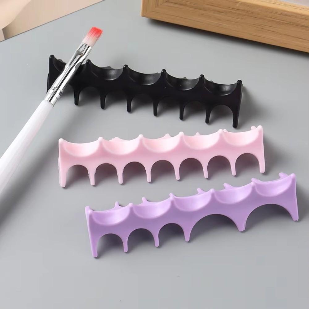 UV Gel Brush Display Showing Shelf Makeup Organizer Makeup Painting Pen Rest Brush Rack Shelf