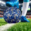 Italien Fußball Aufdruck Größe 5 Fußball Ball Verschleißfest Standard Erwachsenen Trainingsfußball Fan Geschenk für Indoor Outdoor Spiel Sport
