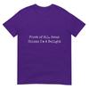 First Of All Jesus Thinks Im A Delight Retro Tshirt