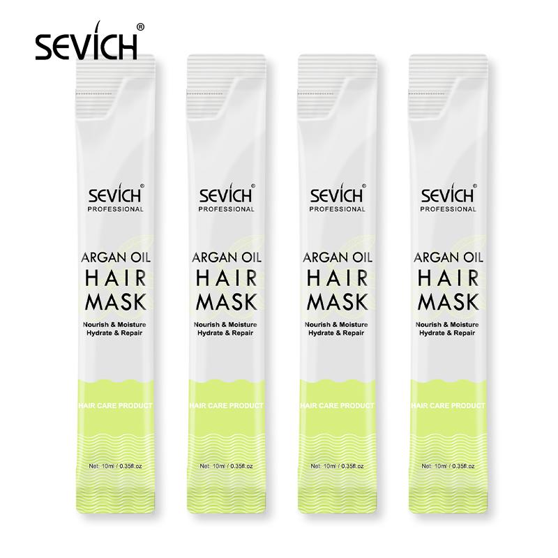 

Маска для волос с аргановым маслом Sevich, 5 шт./компл., питательная и восстанавливающая уход за поврежденными волосами, маска для лечения волос с кокосом зелёный