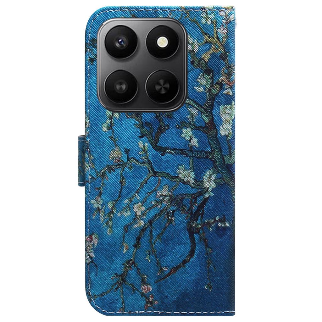 For Honor 400 Smart 5G/4G/X7d 4G Wallet Case Pattern Print Leather Phone Cover