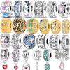 Clip Anhänger Neu 925 Silber Verschluss Anhänger Silikon Abstandshalter Perle Passend Original Armband Halskette DIY Anhänger Schmuck Damen Gi
