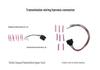 Wiring Harness Repair Kit 350-0062 for Tail Connector - Compatible with 42RE, 46RE, 47RE, 48RE.