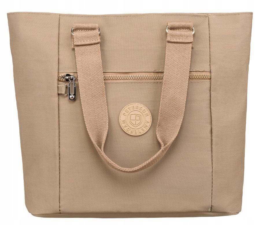 Nylon, geräumiger Damen-Shopper - Peterson