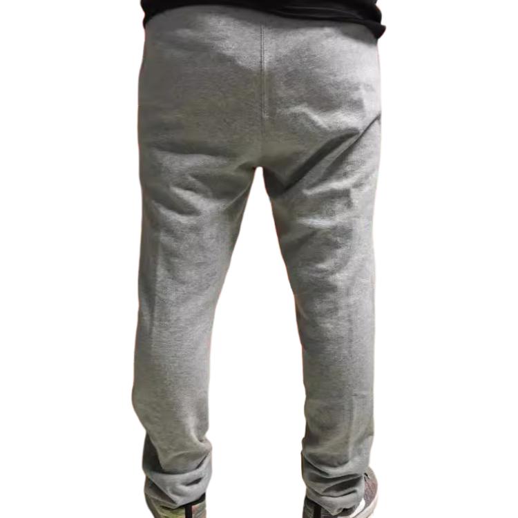 Nike Solid Color Elastic Waist Mid Rise Straight Leg Knit Sports Pants Men Bottoms Gray AO5235-063