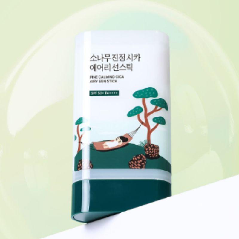 ROUND LAB Pine Calming Cica Airy Sun Stick SPF50+ PA++++ 19g
