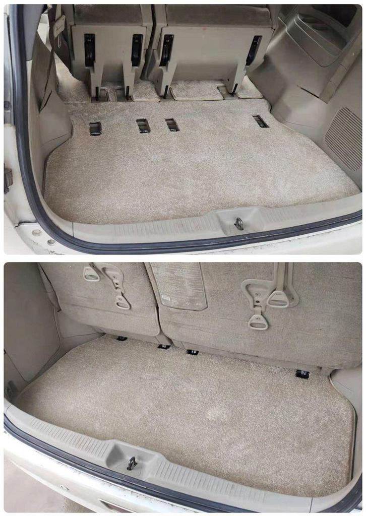 Toyota Previa Floor Mats: Imported Carpets for Second & Third Row, Custom Middle Row Interior Modification