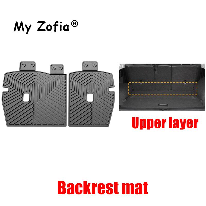 For Haval H6 4th Gen 2025 2026 TPE Car Rear Trunk Mat Storage Box Pad Waterproof Protective Rear Boot Storage Pad Accessories