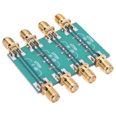 DC-4.0GHz Radio Frequency Attenuator SMA Double Female Head RF Attenuator Board 200mW RF Power Signal Attenuator
