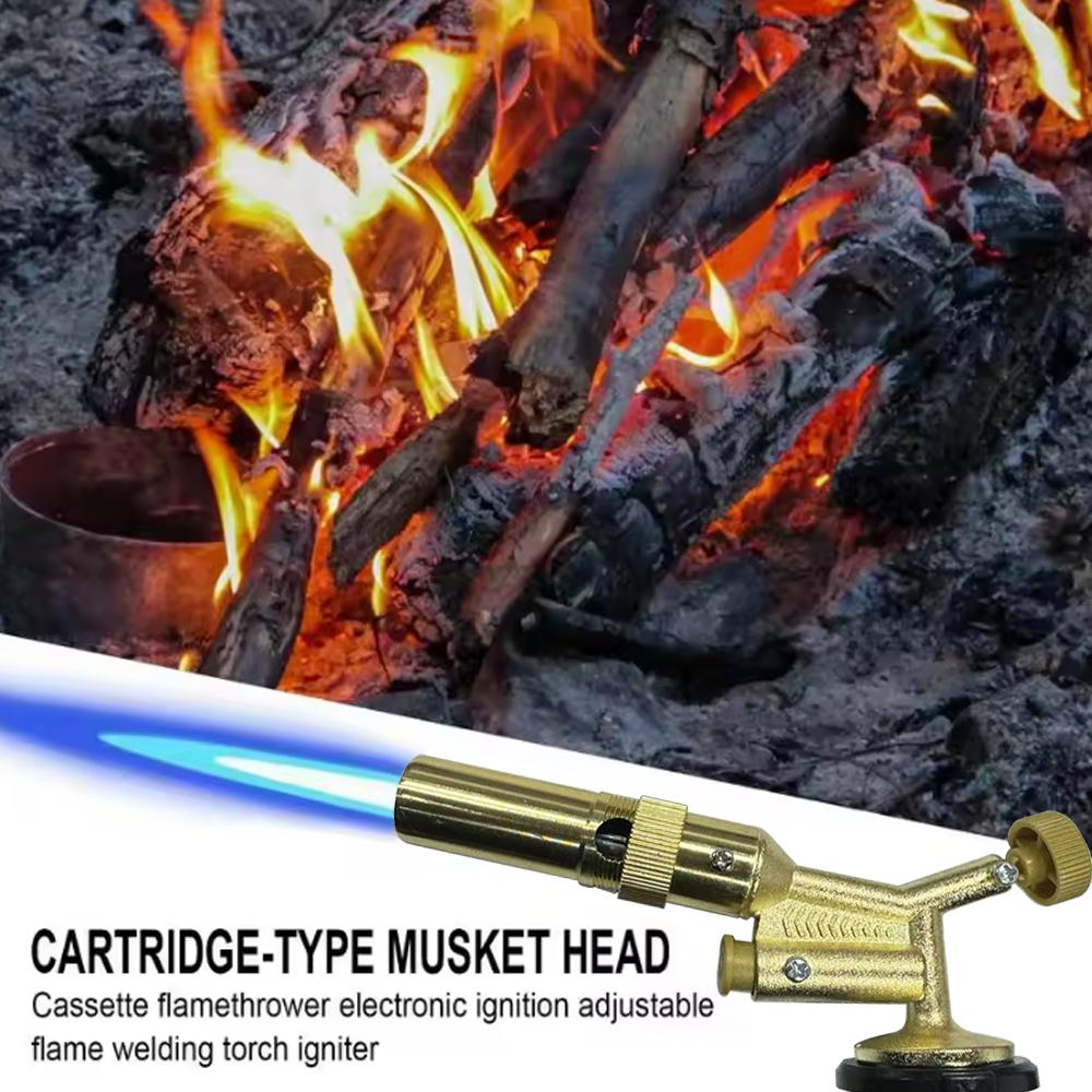 

Spray gun head.Lighter head, high temperature brass torch, propane pipe brazing solder, home improvement tools. No accessories 1pc No accessories