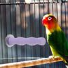 Bird Perch Natural Wood 14Cm Sand Grinding Stick For Parrot Nail Foot Exercise Chew Cage Accessories Purple