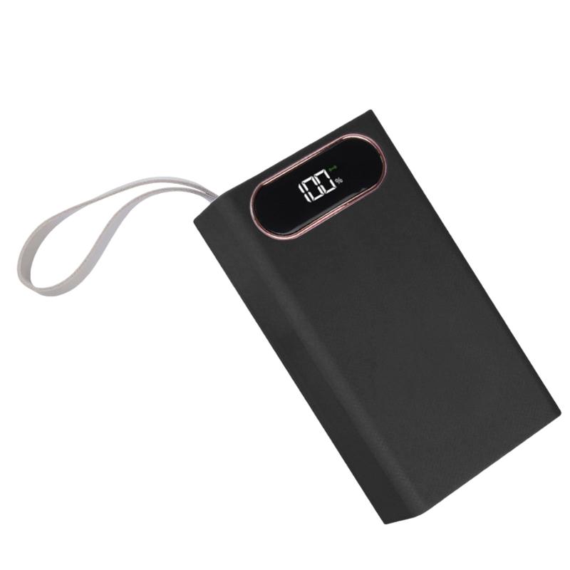 

Mobile Power Supply Battery Case for 12 18650 Batteries Spring ContacOvercharge Overdischarge Short Circuits Protections