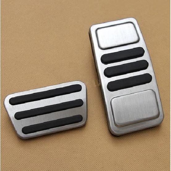 For Ford Mustang 2015-2025 Steel Sport Foot Gas Brake Pedal Pad Cover