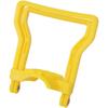 Alça de balde para manuseio de água engarrafada, azul/amarelo, 14x12,5x5,5 cm, ferramenta de elevação de água, alça de transporte, plástico espesso moderno