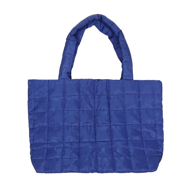 Minimalist Quilted Puffy Tote Bag Large Capacity Crossbody Bag Trendy Padded Shoulder Bag for Women Handbag for Daily Commute
