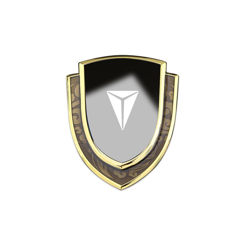 Car Metal Sticker Custom Shield Emblem Badge Decal Aluminum 3D Side Rear Trunk Fender Accsesories for Deepal S05 S07 S09 L06 G31