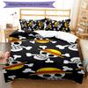 ONE PIECE 3pcs Bedding Set Duvet Cover Closure Includes 1 Duvet Cover & 2 Pillowcases for All Seasons Bedroom Home Dorm Decor