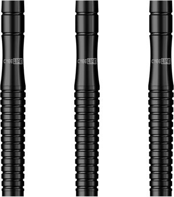 CyeeLife 90% Tungsten Professional Darts ZG05 16g Black Steel Tip Dart Set 2BA Standard