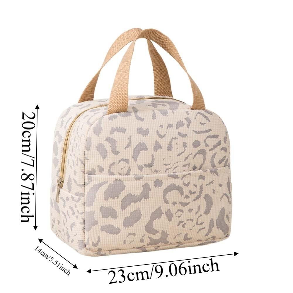 Thickened Thermal Insulation Bag Aluminum Film Picnic Box Pouch Handheld Insulated Bag School