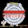 LED Magnetic Round Ceiling Light with Core and Strip Light Plate