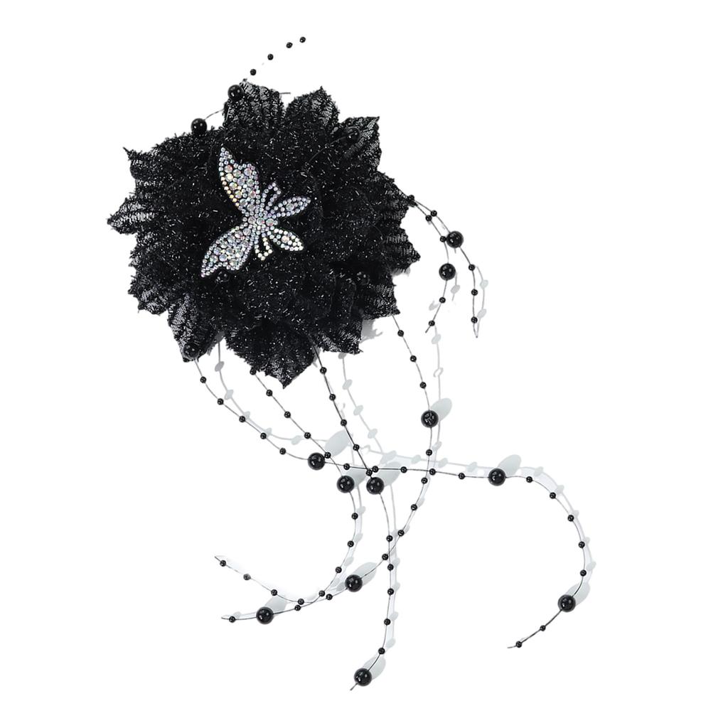Handmade Project Flower Appliques Craft Costume Headband Brooch Hat Decors Oversized Flower Patches Sewing Accessories