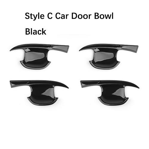 

For Kia Sorento MQ4 2026-2026 Carbon Fiber Black Style Exterior Door Handles Covers Door Bowl LHD/RHD Accessories
