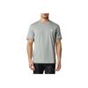 Emporio Armani EA Logo Embroidered Round Neck Short Sleeve T-Shirt SS24 Men T-Shirts Gray-Green 3D1TN3-1JOCZ-0664