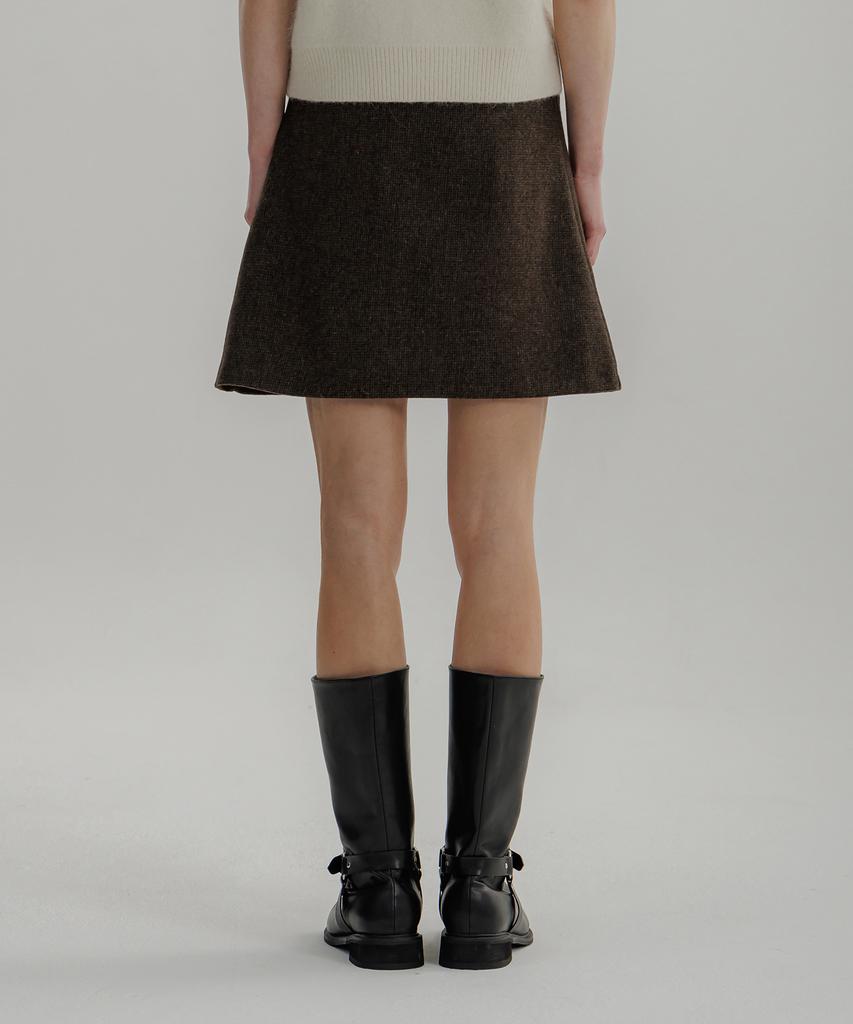 Pandora Fit Per Wool Check Skirt