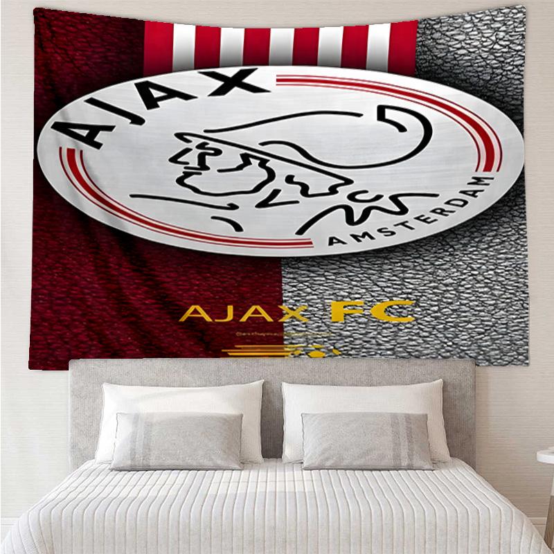 AFC Ajax Emblem Design Tapestry Hanging for Bedroom,Livingroom, Playroom,Decor Art Room Wall Tapestry Holiday and Birthday Gifts