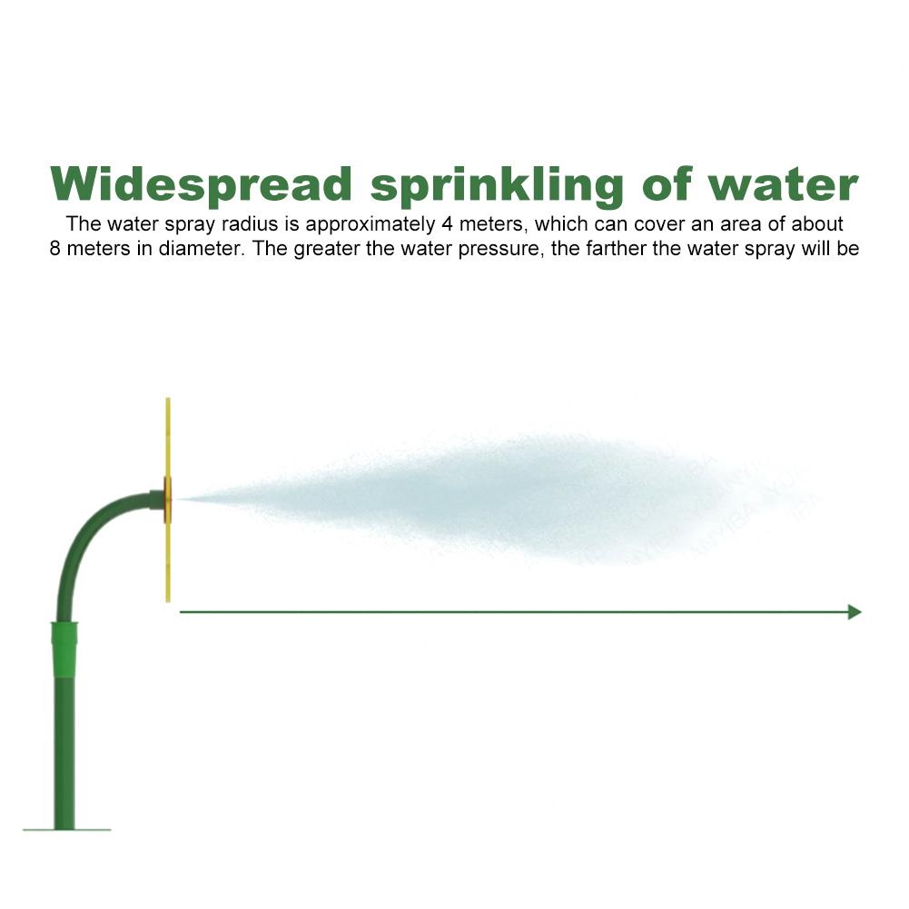 Crazy Daisy Sprinkler 360 Degree Rotating Funny Dancing Daisy Sprinklers Flower Shape Water Spray Toy for Watering Your Garden