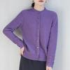 2025 New Design French Sequin Crochet Knit Cardigan: Women's Short Jacket Sweater