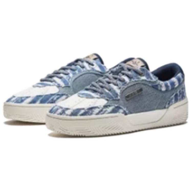 New Anta Owen Hélà TRIBE Anti Slip Wear Resistant Low Top Skateboard Shoes Men's Blue Gray 112541801F-1