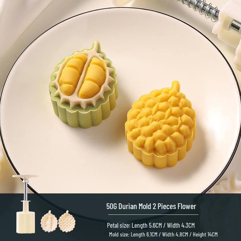 Traditional Cartoon Mooncake Mold, Hand-Press Type for Baking, Available In 50g, 75g, 100g Sizes