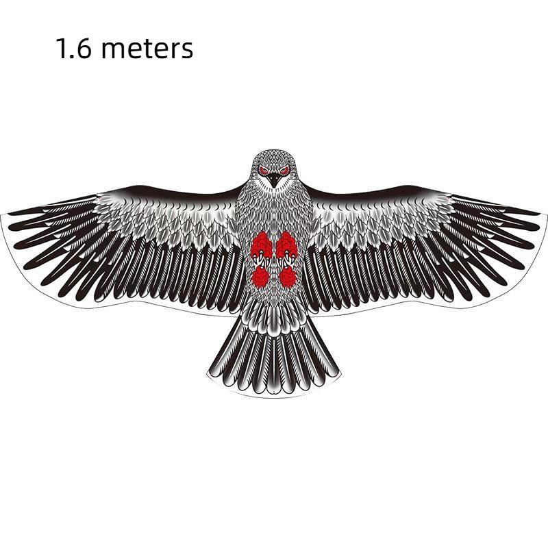 1 Piece Outdoor Fun Sports Bird Repelling Kite 1.2/1.55/1.6/1.65/1.8 Meters Easy To Fly Eagle Kite For Kids Or Adults